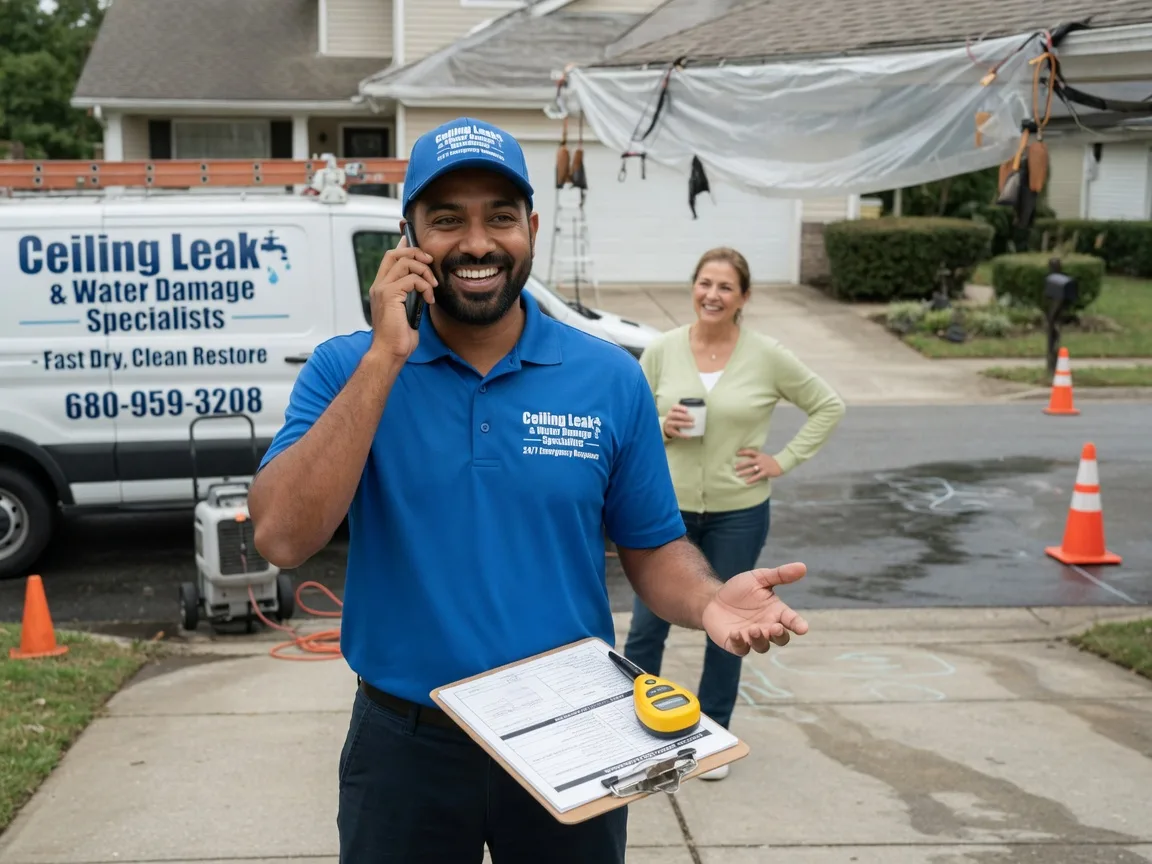 Ceiling Leak Cleanup Wyoming, WV FAQs